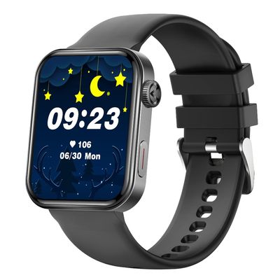 AOLON Smart Watches for Men Women (Answer/Make Calls), 1.91'' TFT HD Screen, 100+ Sports Modes Fitness Tracker, Heart Rate/Blood Oxygen/Sleep Monitor, IP67 Waterproof for Android/iOS, Black