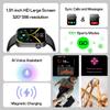 AOLON Smart Watches for Men Women (Answer/Make Calls), 1.91'' TFT HD Screen, 100+ Sports Modes Fitness Tracker, Heart Rate/Blood Oxygen/Sleep Monitor, IP67 Waterproof for Android/iOS, Black view 2