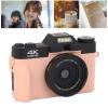 4K Digital Camera for Photography, 16X Zoom Video Camcorder Autofocus with 180 Degree Flip Screen, 56MP Compact Selfie Camera Anti Shake for Travel view 2