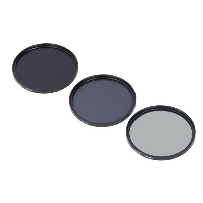 shenruifa ND Filters Set HD Multi Layer Coating Anti Overexposure Anti Scattered Light Anti Scratch ND2 ND4 ND8 Filters for Accessory (67mm)