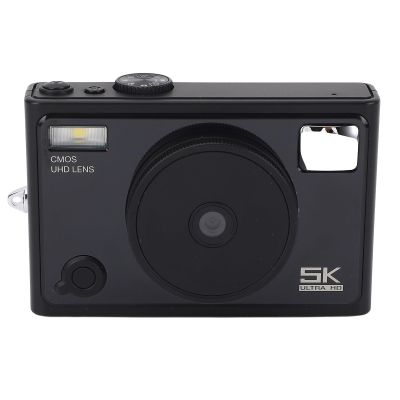 5K Digital Camera for Photography, 18X Zoom Portable Video Camcorder with 2.8 Inch Screen, 72MP Compact Selfie Camera with Multiple Filters for Travel