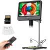 Andonstar 4K 30FPS Digital Microscope with 10.1" Screen, 3840P UHD Video Audio, Pro Boom Arm Stand for Soldering, Electronics Repair, Coin, AD208S-Pro HDMI Electronic Microscope for Adults, 64GB view 1