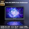 Andonstar 4K 30FPS Digital Microscope with 10.1" Screen, 3840P UHD Video Audio, Pro Boom Arm Stand for Soldering, Electronics Repair, Coin, AD208S-Pro HDMI Electronic Microscope for Adults, 64GB view 2