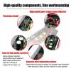 HENGJINGTR Upgraded 3000/5000W Watt Pure Sine Wave Power Inverter 12V 24V 48V 60V 72V DC to 110V 220V AC Car Converter to Outlet Adapter with LCD Display,3000w,60V to 220V view 2
