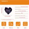 120Pcs Purple Aesthetic Stickers Moon StickerCool Black Purple StickersVinyl Waterproof Decal,Perfect for Kids,Teens, Water Bottle Suitcase Phone Skateboard Guitar Water Cup Bike Laptop Scrapbook view 3