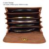 shenruifa Camera Lens Filter Case 5 Layer PU Leather Retro Shockproof Thickened Filter Pouch for Filters Up to 100mm view 3
