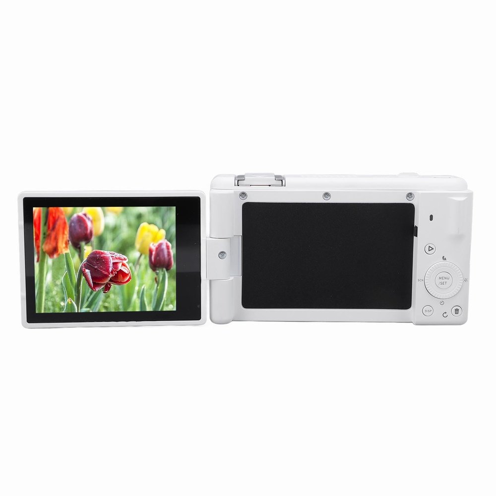 5K Digital Camera for Photography, 80MP 18X Zoom HD Video Camera with 2.8 Inch Flip Screen, 5 Axis Stabilized Compact Selfie Camera for Beginners