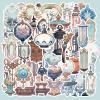100Pcs Ancient Chinese Culture StickersTraditional Chinese Architectural ArtVinyl Waterproof Decal,Perfect for Kids,Teens,Water Bottle Suitcase Phone Skateboard Guitar Bike Laptop ScrapbookLantern view 1
