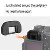 MOSTOS ; Brings Superior || EB Eyecup Eyepiece Viewfinder Compatible for Canon 90D 80D 70D 60D 50D 5DII 6D 6DII 40D 30D 20D Camera view 3
