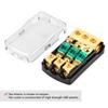 0 2 4 Gauge in to 4 8 10 Gauge Out 60A 3 Way ANL Holder Distribution Block for Auto System of This Distribution It Inst Fit Into Easy High Practicality and Power Your view 3