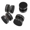 goodstumbler 4Pcs Speaker Isolation Spring Feet, Aluminum Alloy Reduce Vibration, Speaker Stand for Cd DVD Machine Amplifier and More, No Drilling (Black) view 1