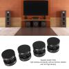goodstumbler 4Pcs Speaker Isolation Spring Feet, Aluminum Alloy Reduce Vibration, Speaker Stand for Cd DVD Machine Amplifier and More, No Drilling (Black) view 2
