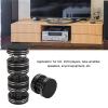 goodstumbler 4Pcs Speaker Isolation Spring Feet, Aluminum Alloy Reduce Vibration, Speaker Stand for Cd DVD Machine Amplifier and More, No Drilling (Black) view 4
