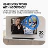 ZVOX AccuVoice AV855 Dialogue Clarifying Soundbar - Patented Hearing Technology with 20 Levels of Voice Boost, Dual Subwoofers, Low-Profile TV Speaker for Home Theater and Smart TV - Black view 3