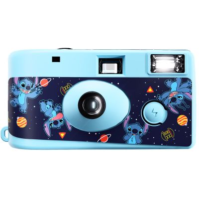 Disney Lilo and Stitch Disposable Camera with Flash  20 Exposure Film  Lilo and Stitch Gifts for Women, Men, and All Fans of Lilo and Stitch Stuff (Stitch Galactic)