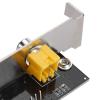 Digital Baffle Universal Motherboard SPDIF Fiber Coaxial Interface for Ground, Long Service Life for, Electronic Component view 4