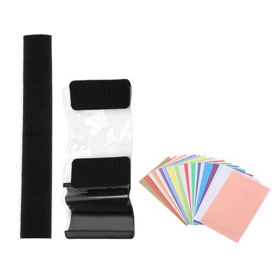 12pcs Color Filter Gel Filters for Lighting Effects and Color Correction, Cut to fit Most Flash Model, Includes The Largest Selection of Popular Colors, Applications are Almost