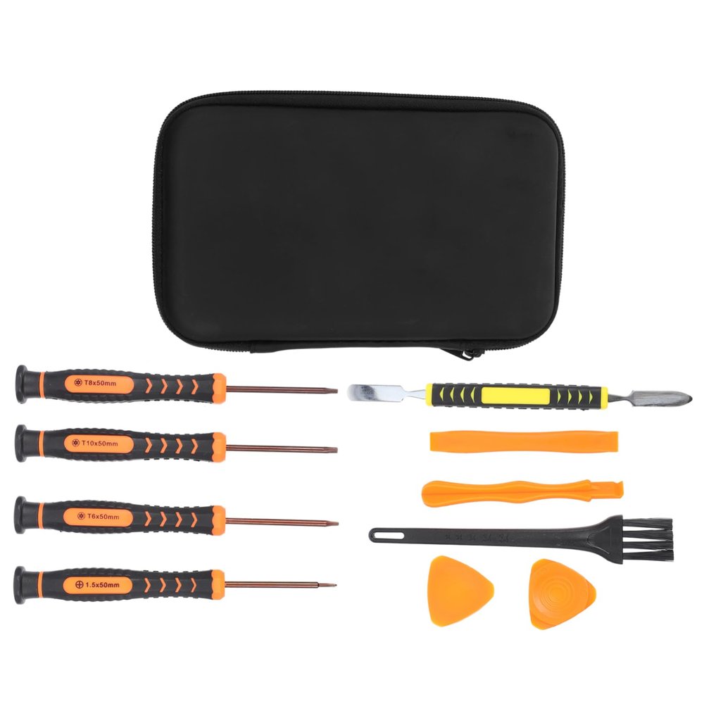 DECOMELODY 1set Multi-function Screwdriver for Mobile Phone and Repair Toolkit with Magnetic Bits Lightweight and Portable Design for Easy Disassembly and Installation