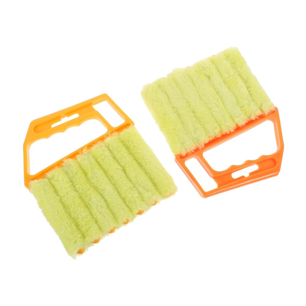 PLAFOPE 2pcs Blind Cleaner Brush Set Mini Blinds Cleaner for Window Shade Cleaning Easy to Use and Clean
