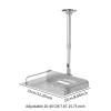 AsrMyjcx Projector Ceiling Mount with Tray Wall/Ceiling Mounting 7.8-15.8" Adjustable Height Universal for Office Home Theater Bedroom view 2