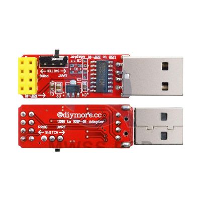 3.3V USB to ESP8266 ESP-01/01S WF Adapter Board Module with CH340 Driver to TTL Serial Development Board Wirelets for Arduieno New for Arrival 2025 High for Quality