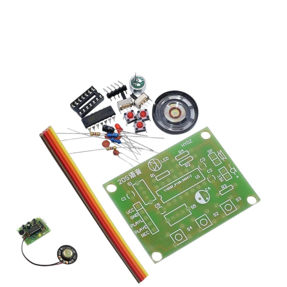 20 Second Voice Recording Kit ISD1820 for Student Electronic Production DIY Instructional Training Student Experimental Kit New for Arrival 2025 High for Quality