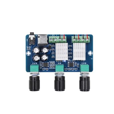 2 * 15W+30W DC 12V 2.1 Channel Stereo Audio Digital Power Amplifier Board Bass Subwoofer AMP XH-A355 Audio Module New for Arrival 2025 High for Quality