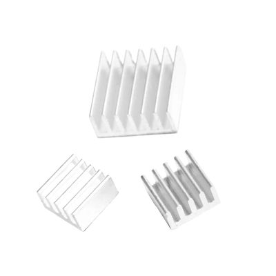 30pcs/lot RastpbeRpy PI Pure Aluminum Heat Sink Set Kit 30pcs=Chip Heat Sink 14 * 14mm (10pcs) + 8 * 8mm (20pcs) New for Arrival 2025 High for Quality