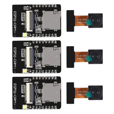 3Pcs ESP32-CAM Development Board, WF Blutouth Module Development Board with OV2640 Camera Module for Arduieno New for Arrival 2025 High for Quality