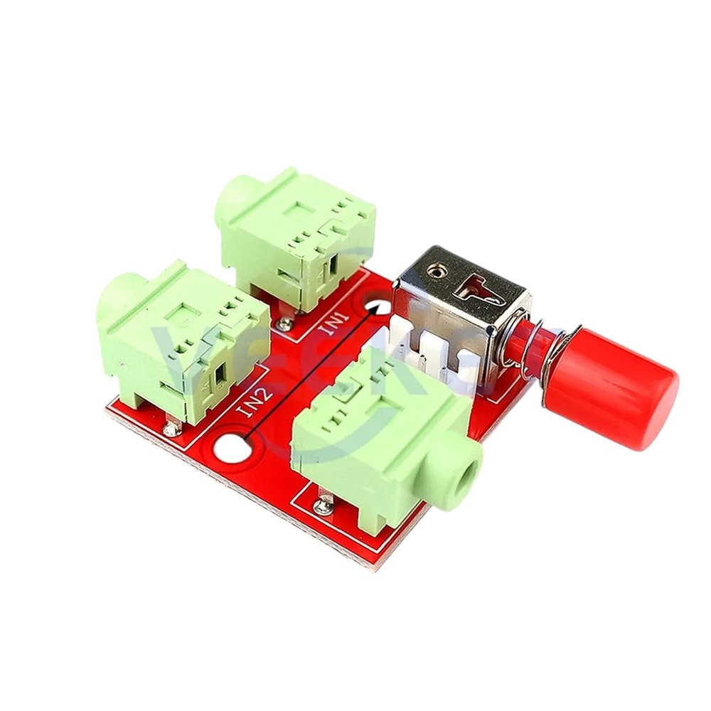 3.5mm Audio Switcher Module Two-Way Dual-Channel Audio Source Switching PCBs That Do Not Require A Power Supply New for Arrival 2025 High for Quality