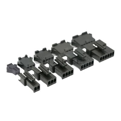 HFHYDZSW 10Sets 2/3/4/5/6/7/8/9/10/11/12 Pin Pitch 2.54MM SM Female Male Wire Connector Plug Housing SM-2P SM-2R JST SM2.54(3P)
