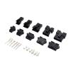 HFHYDZSW 10Sets 2/3/4/5/6/7/8/9/10/11/12 Pin Pitch 2.54MM SM Female Male Wire Connector Plug Housing SM-2P SM-2R JST SM2.54(3P) view 2
