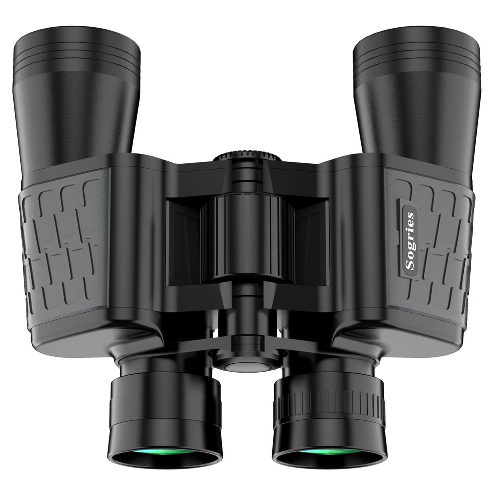 10x50 HD Binoculars for Adults High Powered, Waterproof & Compact Binoculars for Bird Watching,TravelLow Light Vision, Non-Slip Grip, Durable Optics