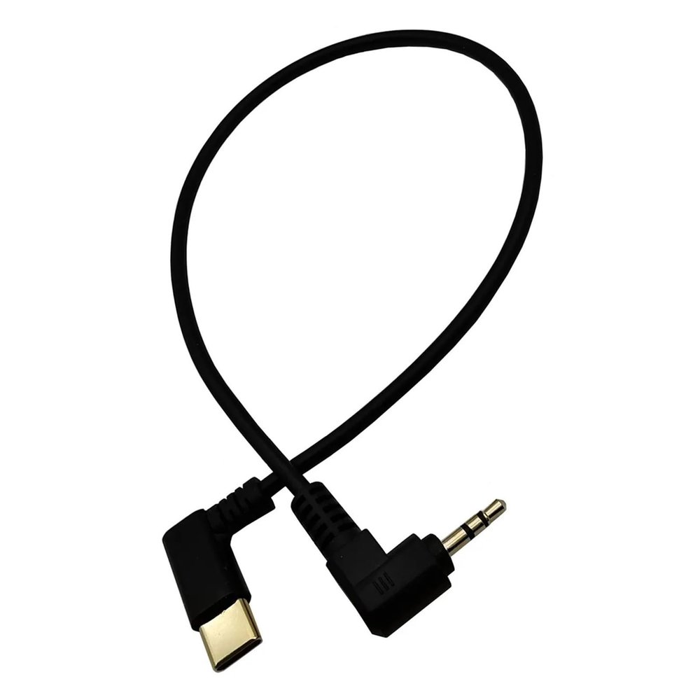 2.5mm to USB C Cable, 90 Degree Angle USB Type-C to 2.5 Mm Elbow Male AUX Headphone Jack 30cm Cable