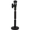 845-246 CCTV Micro Deluxe Mount for Surveillance Camera with T-Bar Clip, Black view 2