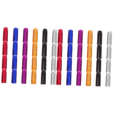 balacoo 48pcs Dart Flight Protectors Wings Lightweight Portable Accessories for Beginners and Competitors Includes Colors Each