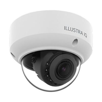 IFS08-D13-OIB4 Flex Gen4 8mp Outdoor Mini Dome Camera, 3.6-11mm Varifocal Lens, IP66, IK10, White