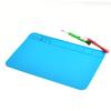 HOUDERCO 2pcs Silicone Maintenance Mat for Electronic Repair and Heat Insulation Work Pad for Organizing Parts and Screws Magnetic Design for Easy Repair Tasks view 3