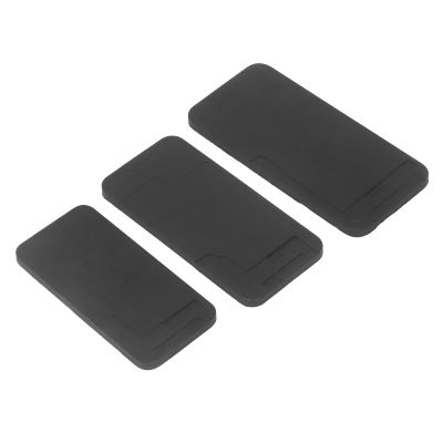 3 Pcs LCD Screen Adsorption Pad Temperature Rubber Mobile Phone Screen Glue Removal Fix Adsorption Mat for 13
