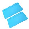 EXHUMKY 2pcs Electronic Maintenance Mat Silicone Plate for Parts Heat Insulation Work Pad for Equipment Repair and Organization view 1