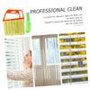 FOYTOKI 2pcs Handheld Cleaning Brush for Window Blinds and Shutters Easy to Use Blinds Pulley Brush Removable Lightweight Design for Deep Cleaning and Colors view 2