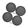 Motoforti Universal 10" Car Speaker Grills Cover Mesh Round 10 Inch Audio Subwoofer Protective Case with Mounting Screws ABS Black - Pack of 4 Long-lasting view 1