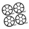 A ABSOPRO Universal 10" Car Speaker Grills Cover Round 10 Inch Audio Speaker Subwoofer Guard Protector Case with Mounting Screws Iron Black - Pack of 4 Item Replacement view 1