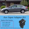 MADUOMA Aux Port Audio Input Jack Socket Auxiliary Input Adapter Compatible with Honda Civic 06-11, CRV 09-11, Acura TL 07-08, MDX 08-09 Replace# 39112-SMA-003 39112-SNA-A01 view 2