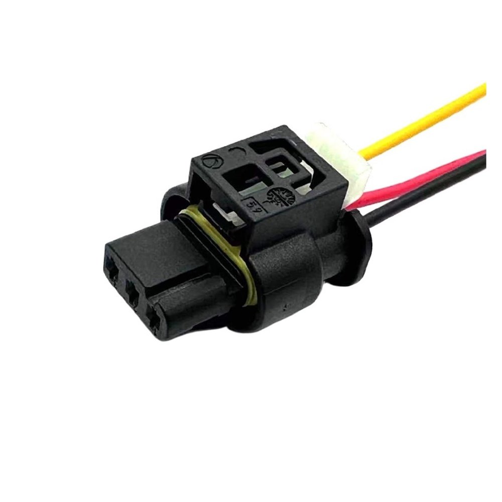 1 Set 3 Pin Car Reversing Radar Connector 7615490-03 872-858-541 Oil Pressure p/Lug 1718653-1 1-1718644-2(Army Green,20 Sets)