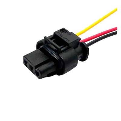 1 Set 3 Pin Car Reversing Radar Connector 7615490-03 872-858-541 Oil Pressure p/Lug 1718653-1 1-1718644-2(Dark Grey,20 Sets)