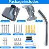 XLRPAT Starlink 3 Mounting Kit,Wall/Roof Mount Bracket for Starlink Internet Kit Satellite,Mounting Bracket with 3rd Generation Pipe/Pole Adapter view 3