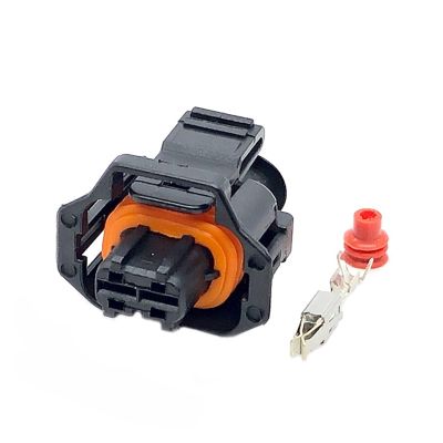 1/5/10/20 Set 2 Pin Automotive p/Lug di/ES/el Fuel Common Rail Injector Crankshaft Female Connector 1928403874(10 Sets)