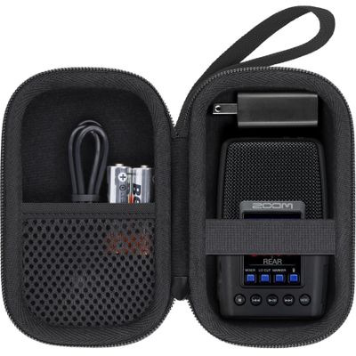 co2CREA for Zoom H2essential Multi-mic Handy Recorder/Zoom H2n Handy Recorder Hard Protective Case, Portable Travel Case Replacement