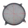 DGBRSM 2pcs 10 Inch Speaker Grille Cover ABS Mesh with Mounting Screws Plastic Mesh Cover Stage Box Exterior Mesh Cover Plastic Legged Mesh Frame Sound Speakers for Home Audio Black view 2